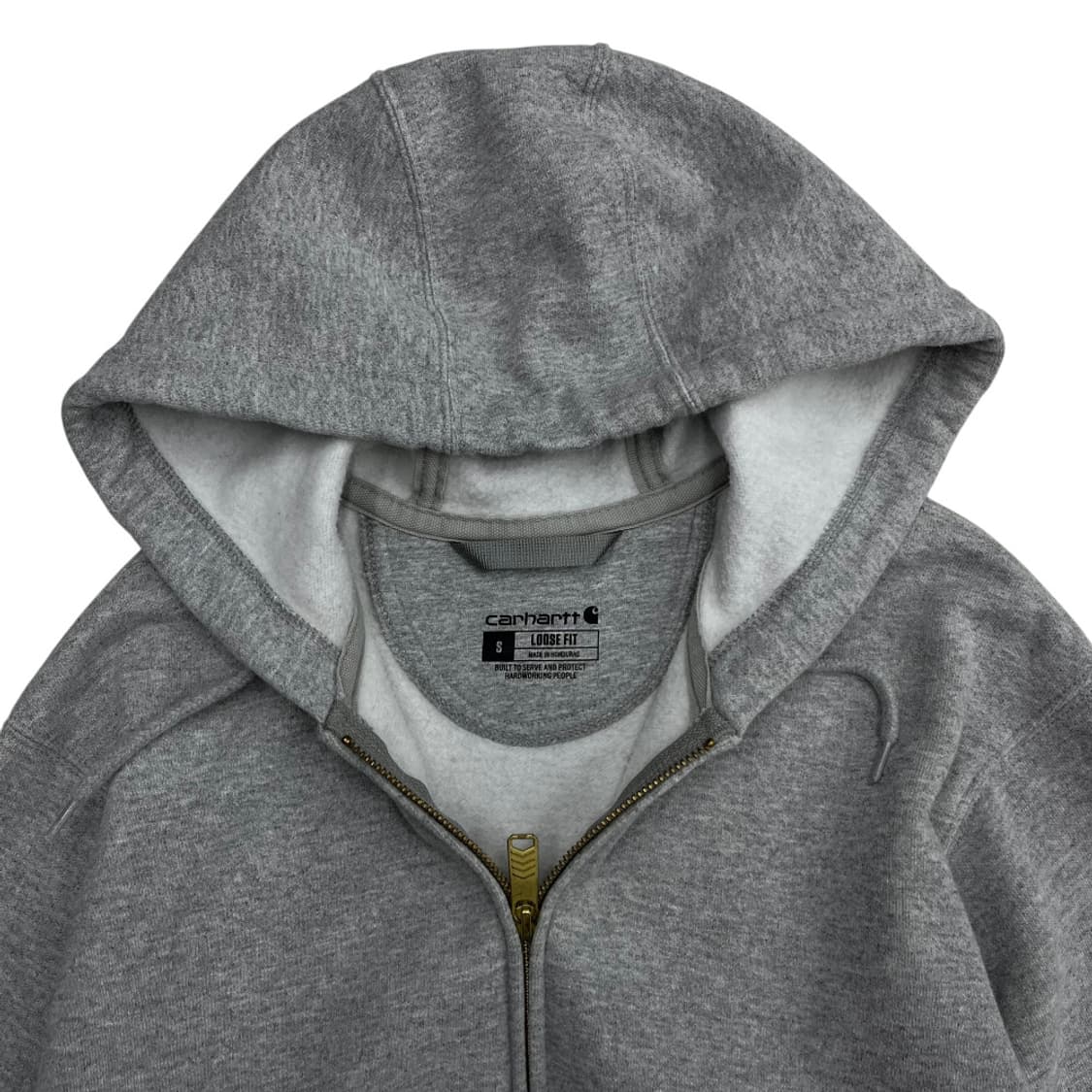칼하트 그레이 후드집업 S 상품이미지5