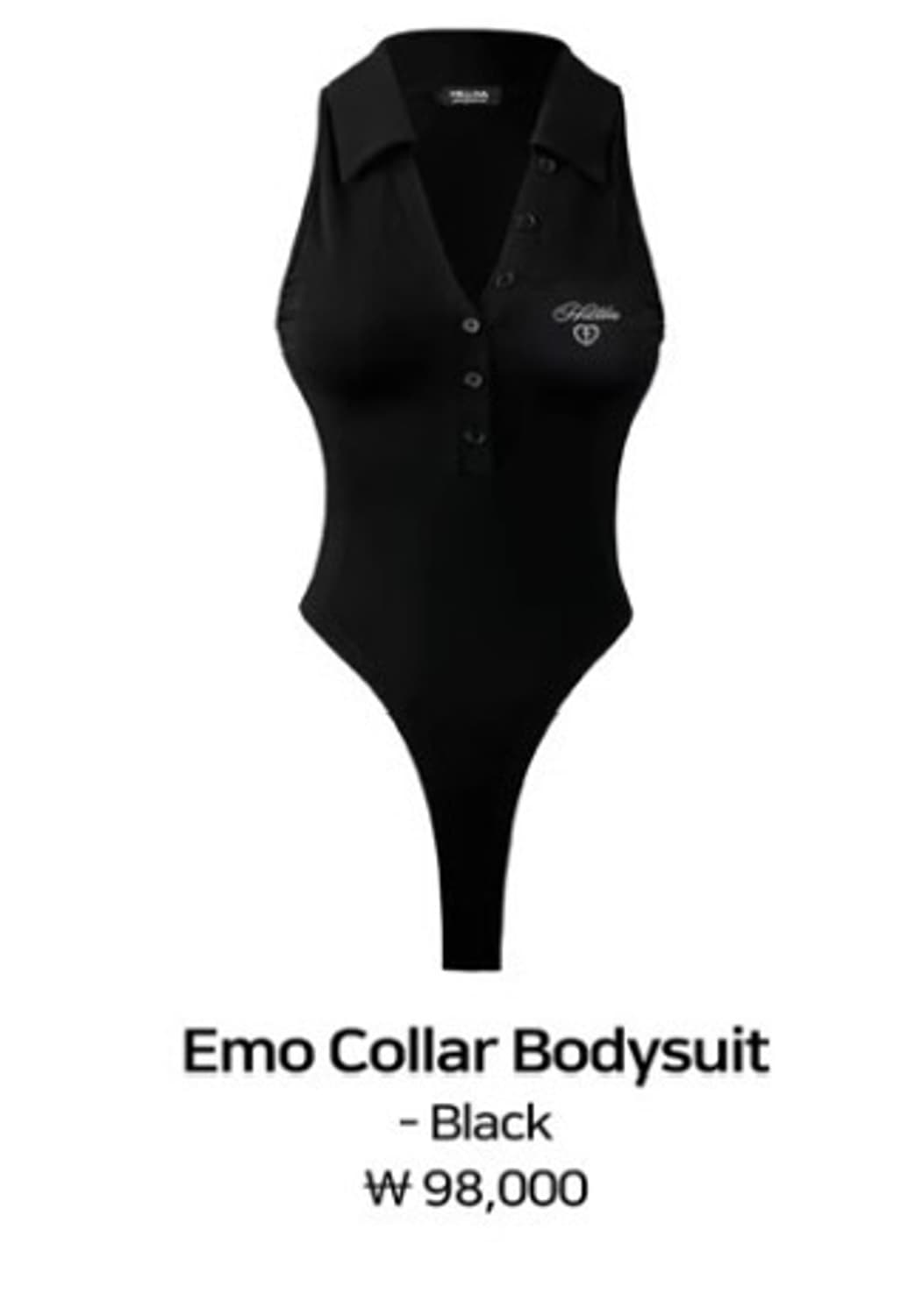 힐다 Emo collar bodysuit 힐다바디수트 상품이미지1