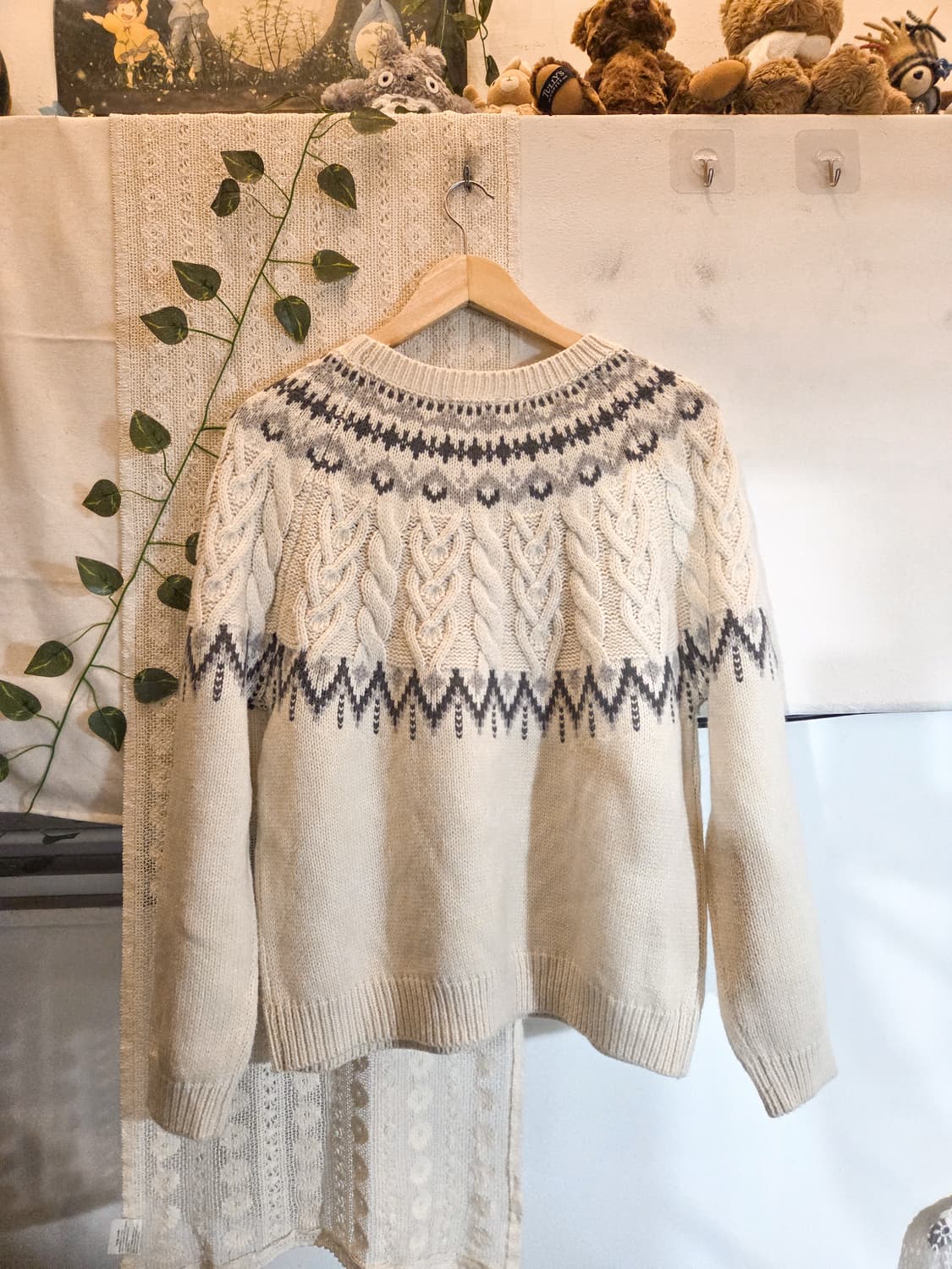 아방핏 노르딕 니트 상품이미지4