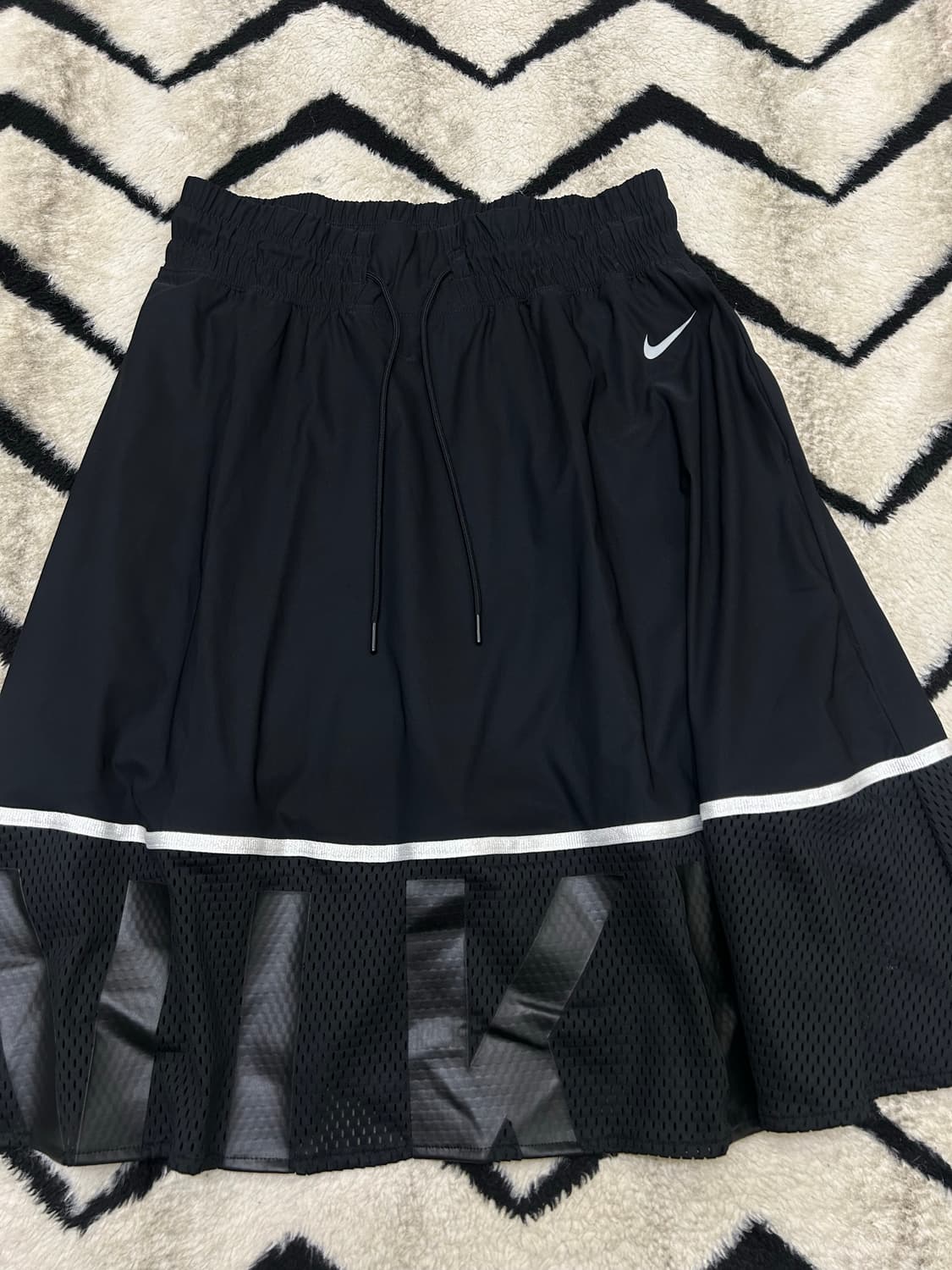[XL]나이키NSW 매쉬 스커트/블랙 상품이미지1