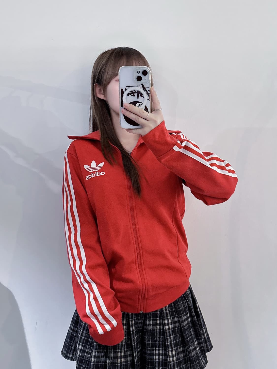 아디다스 유로파 삼선 레드 트랙탑 상품이미지2