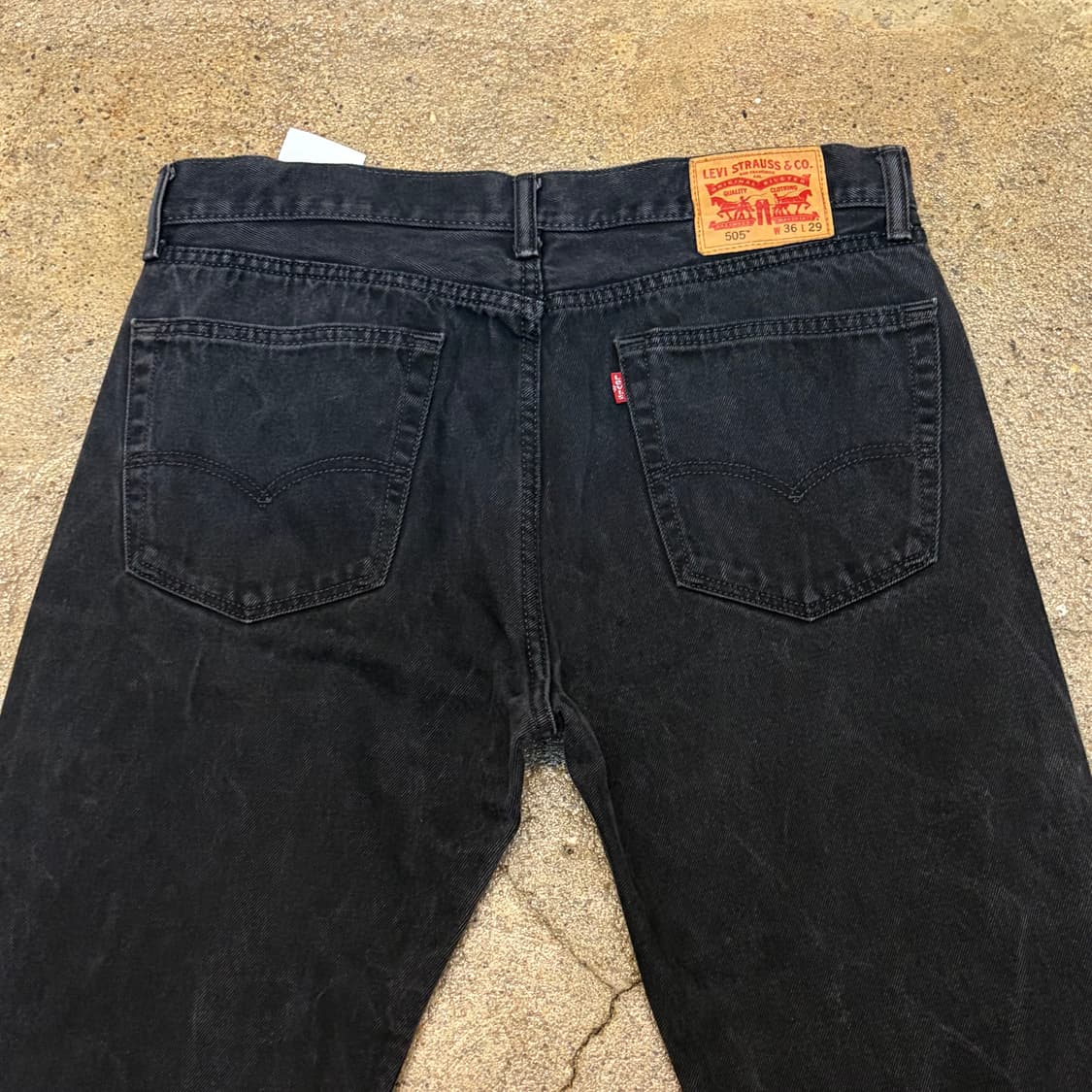 00s 미국 빈티지 리바이스 505 블랙진 청바지 상품이미지6