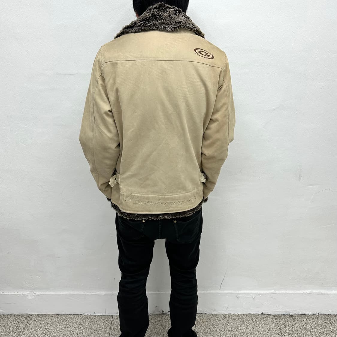 Gotcha beige fur jacket  상품이미지2