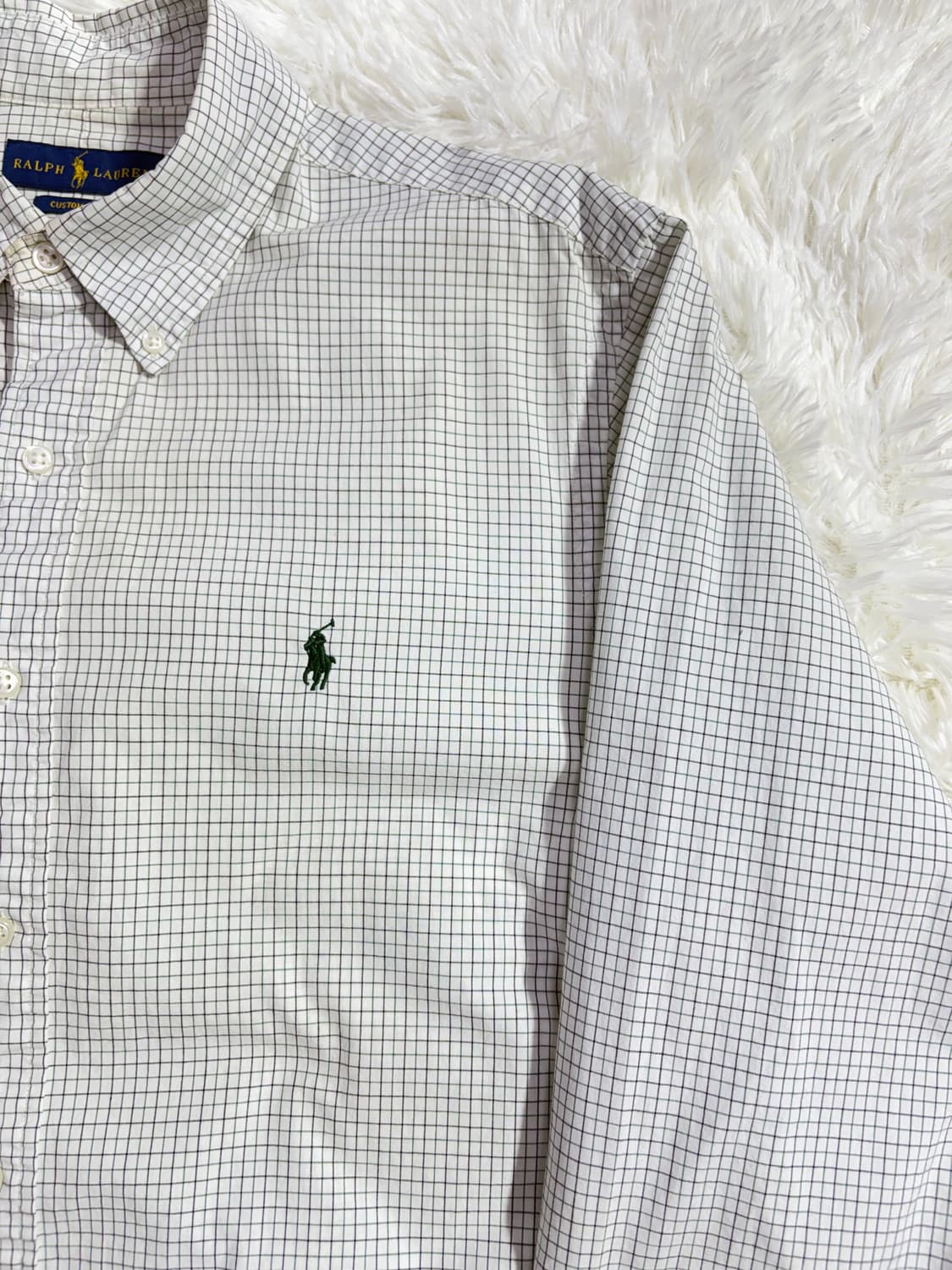 폴로 랄프로렌 그린포니 체크셔츠  상품이미지4