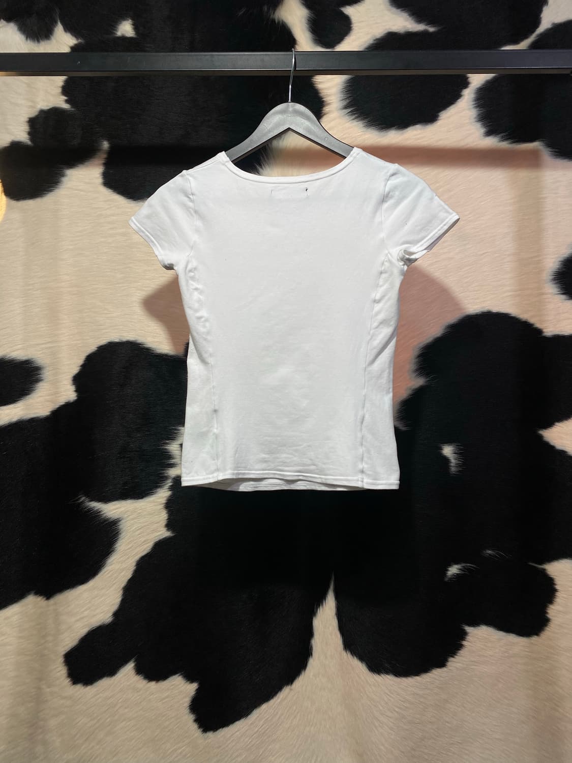Japanese vtg 왕관 큐빅 디테일 슬림핏 반팔 티셔츠 상품이미지7
