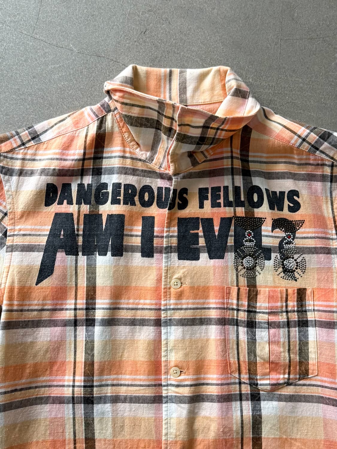 Vintage PPFM Pocket Check Shirt 상품이미지4