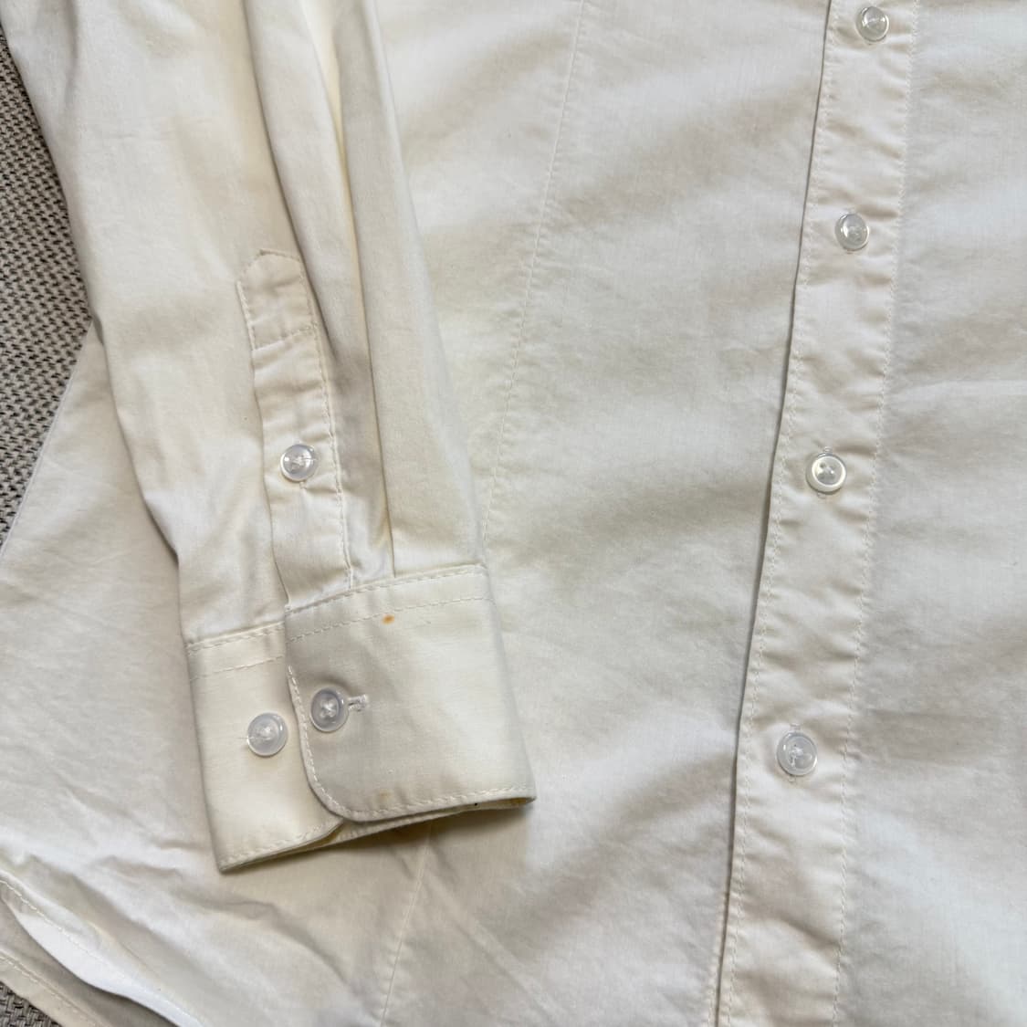 버버리 브릿 빈티지 화이트 셔츠 상품이미지4