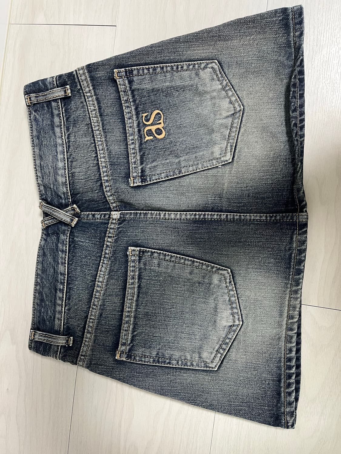 애즈온 엑스 디테일 치마 상품이미지3