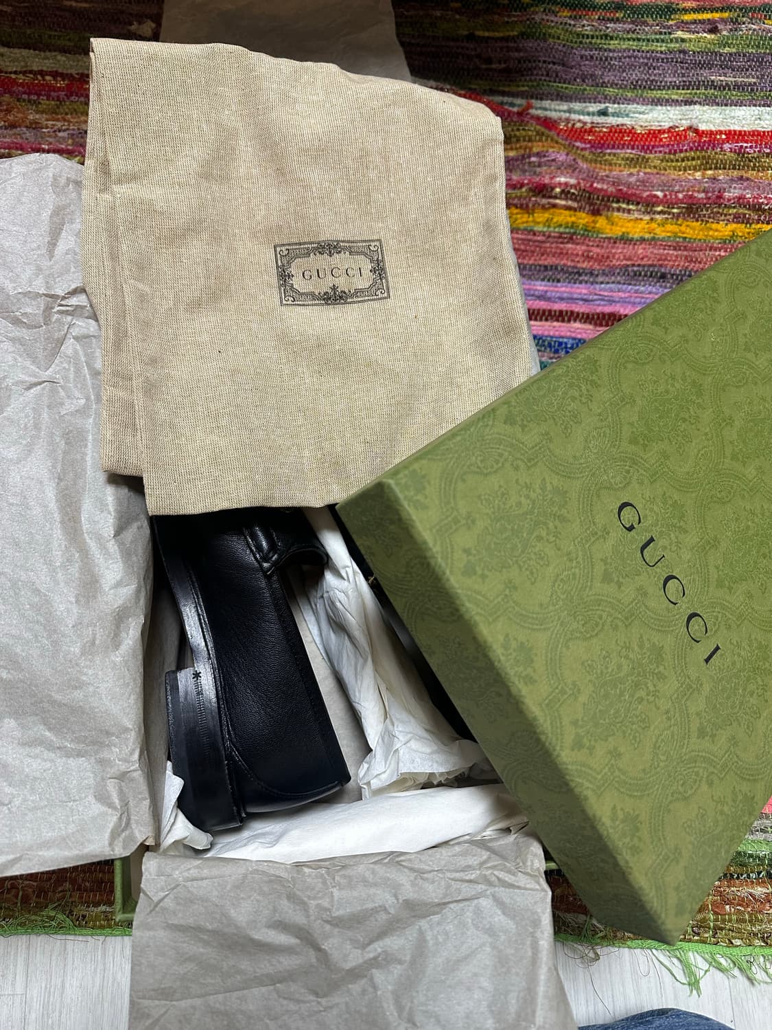 구찌 1953 홀스빗 로퍼 6.5(260) 블랙 상품이미지6