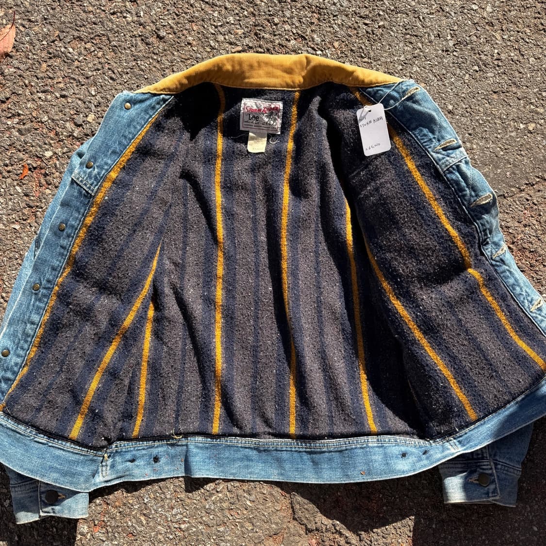 90S 리 스톰라이더 블랭킷 데님 자켓 상품이미지6