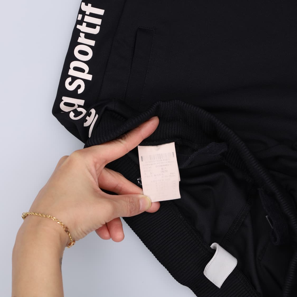 70(S) 르꼬끄 여성 트레이닝반바지 0306H1 상품이미지3