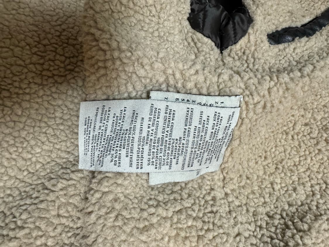 Levi’s 리바이스 비건레더 가죽 쉐르파 자켓  상품이미지8