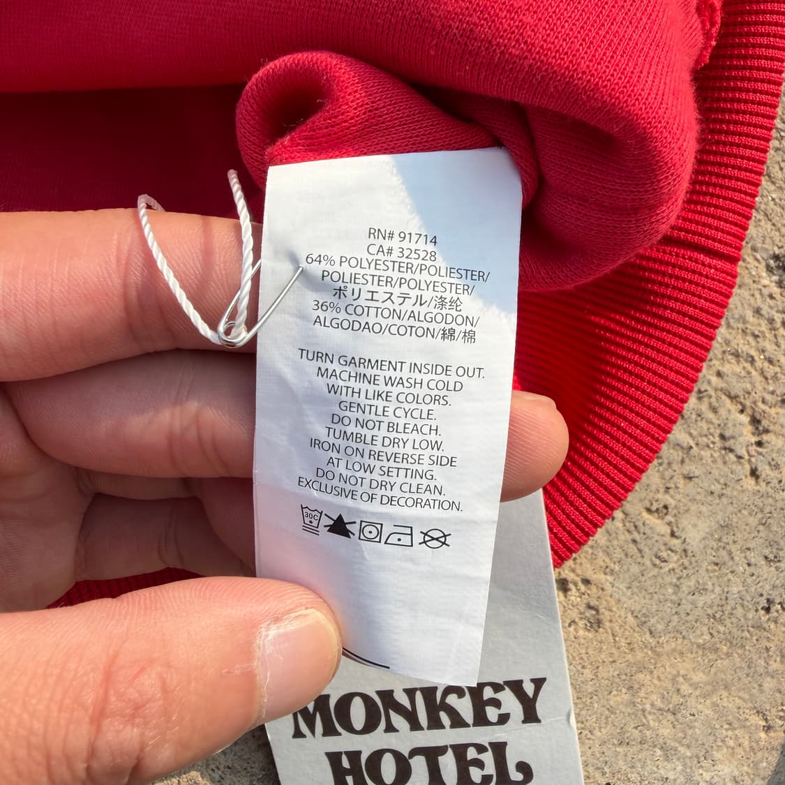 아르마니 익스체인지 빈티지 트랙탑 져지 M 상품이미지8