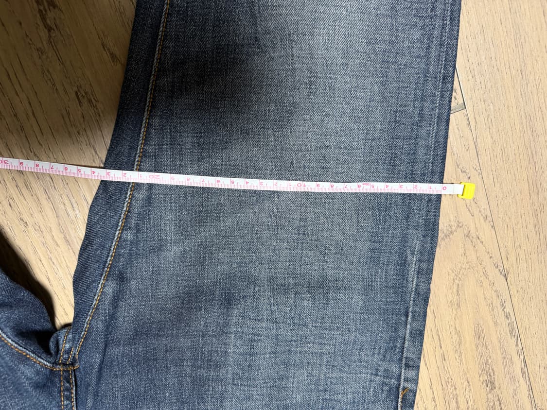 Dior Homme 07AW Indigo Raw Denim 수선품 28 상품이미지9