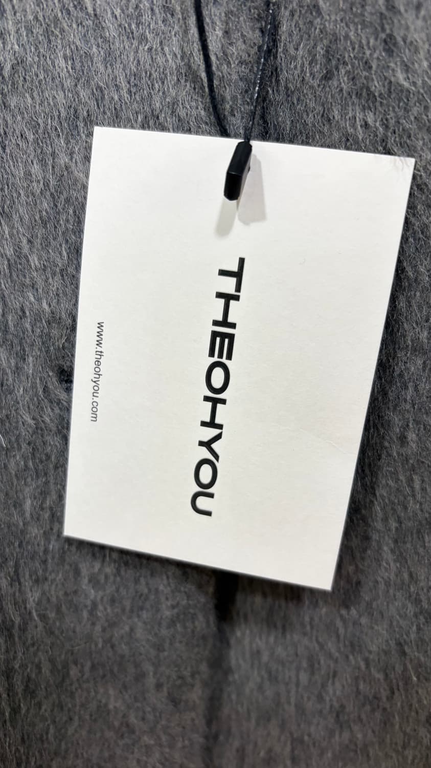 더 오유 카리나 오버사이즈 울 코트 상품이미지9