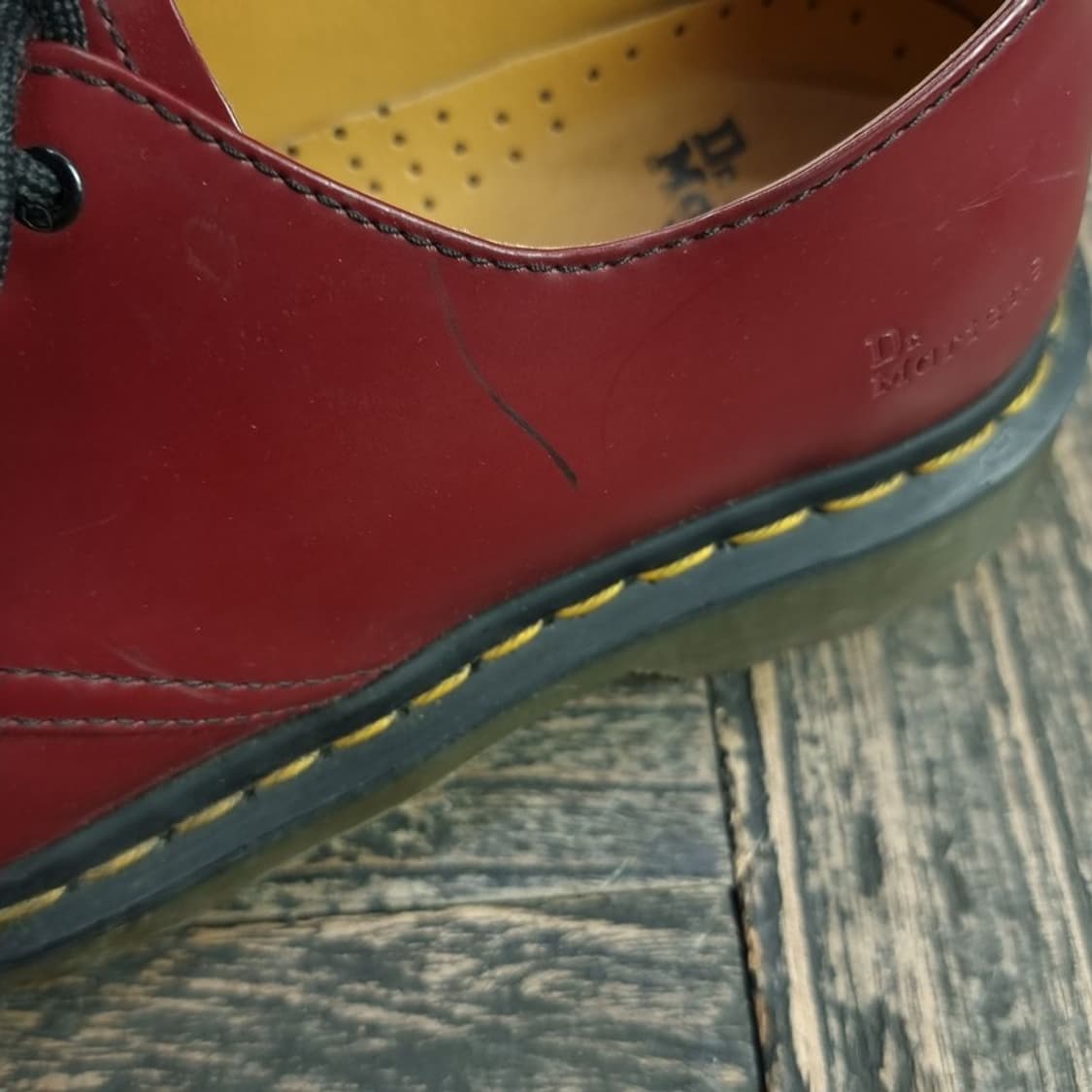 [닥터마틴] 1461 3홀 워커 더비 슈즈 체리레드 M19380 상품이미지10