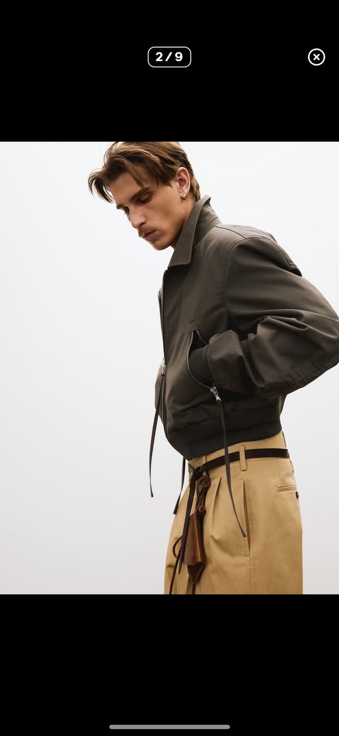 렉토 25ss팀봄버 자켓 그레이 L 상품이미지2