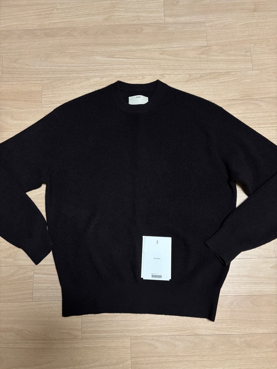 [1] 포터리 컴포트 니트 (실물 다크브라운) 상품이미지1