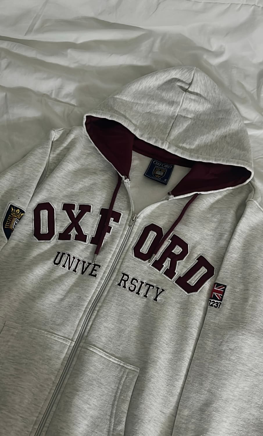 OXFORD university hoodie 옥스포드 대학 후드집업 상품이미지2