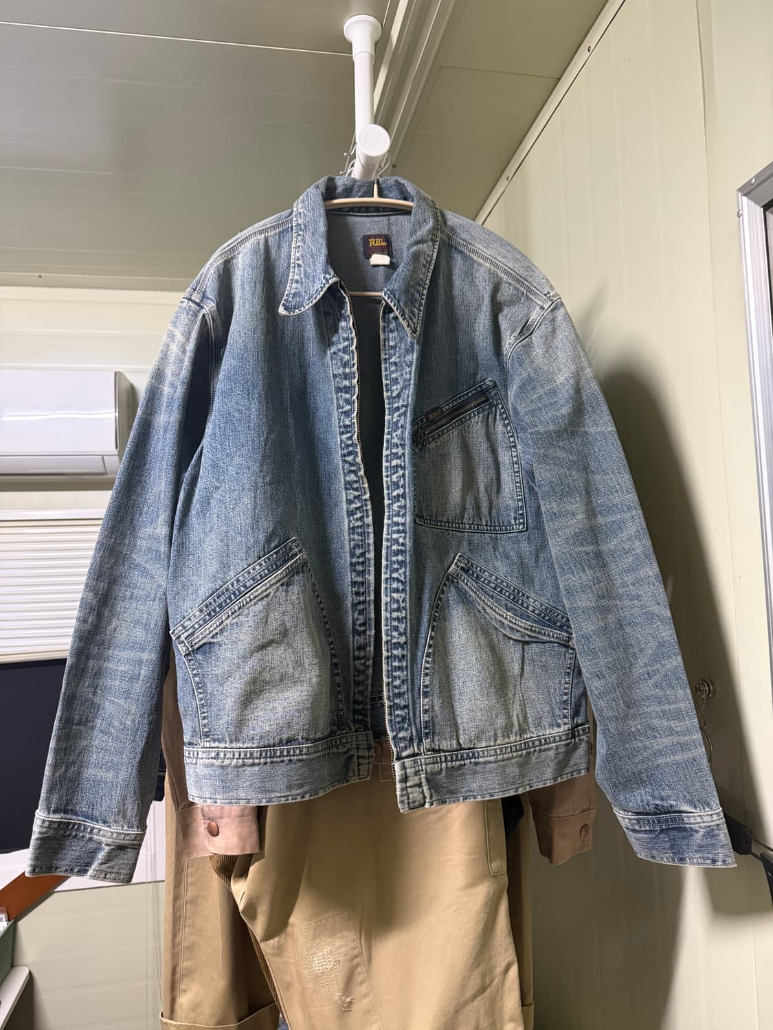 RRL 레이튼 데님자켓 구형 L 상품이미지1