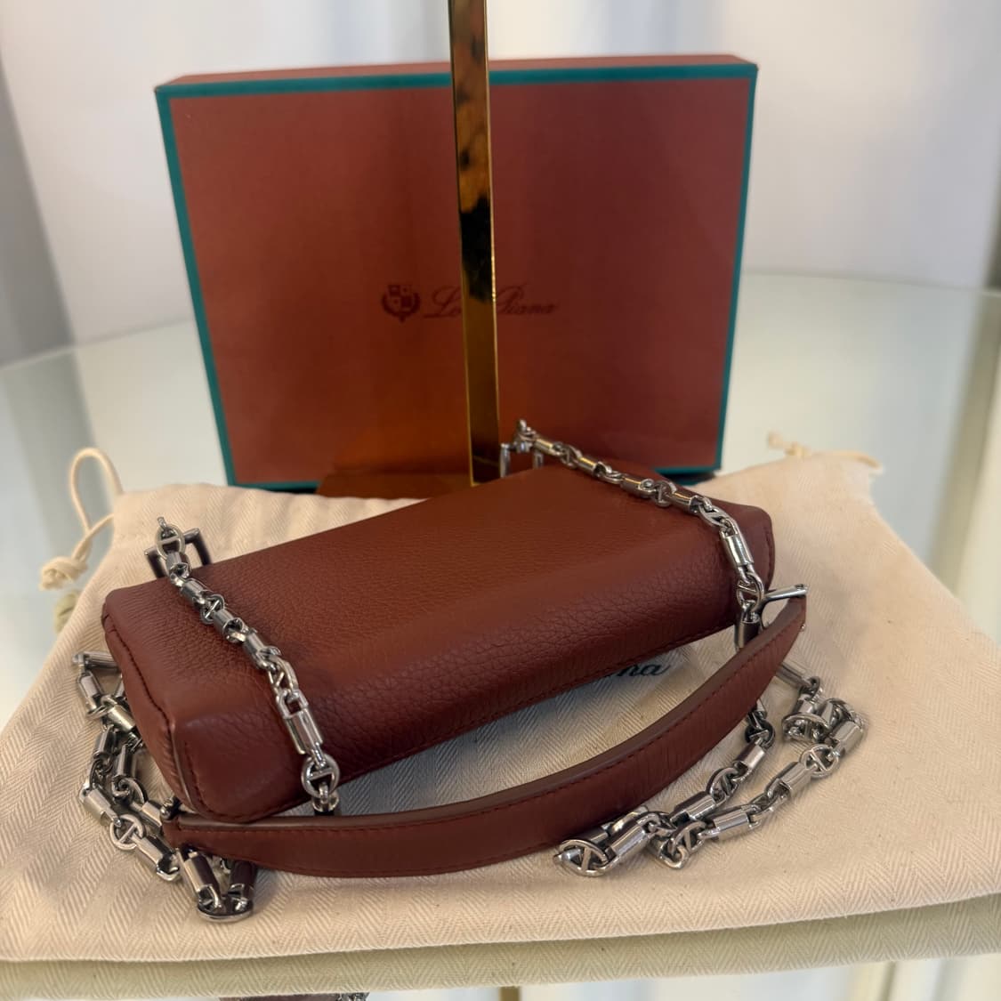 [정품] 로로피아나 엑스트라 포켓 미니 파우치 FAN9867 상품이미지8