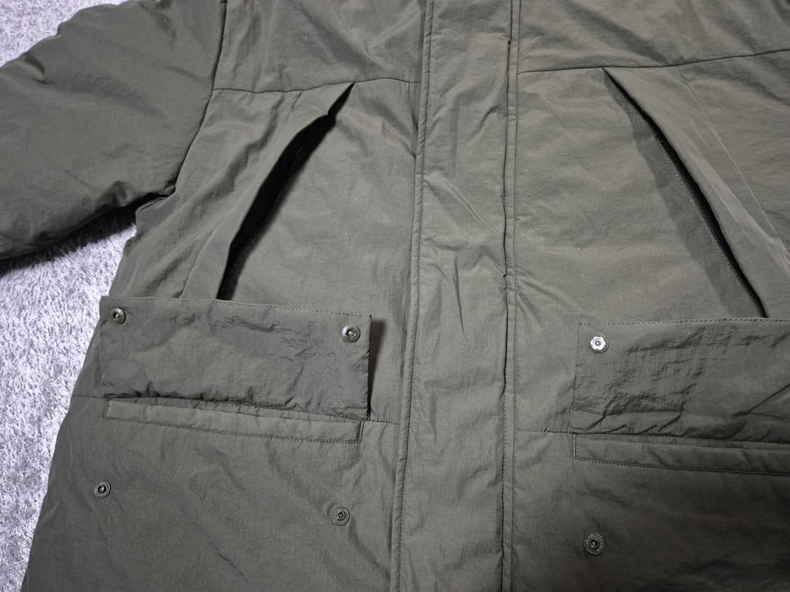 에잇세컨즈 남성 나일론 야상 패딩 L 상품이미지3