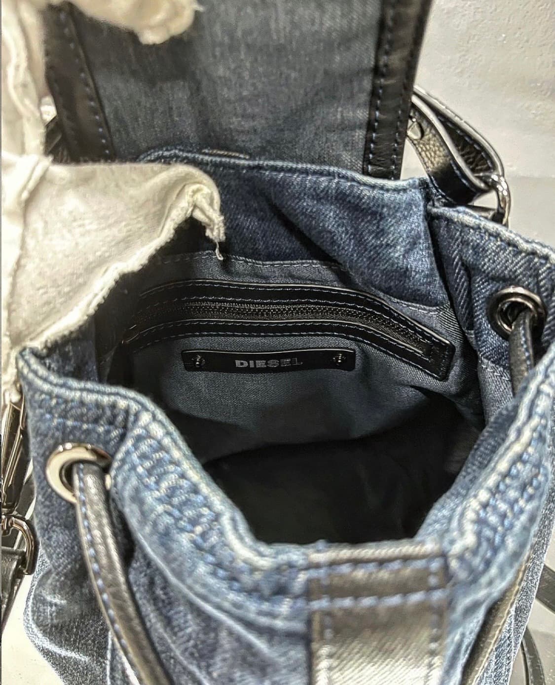 Diesel denim cross bag 상품이미지8