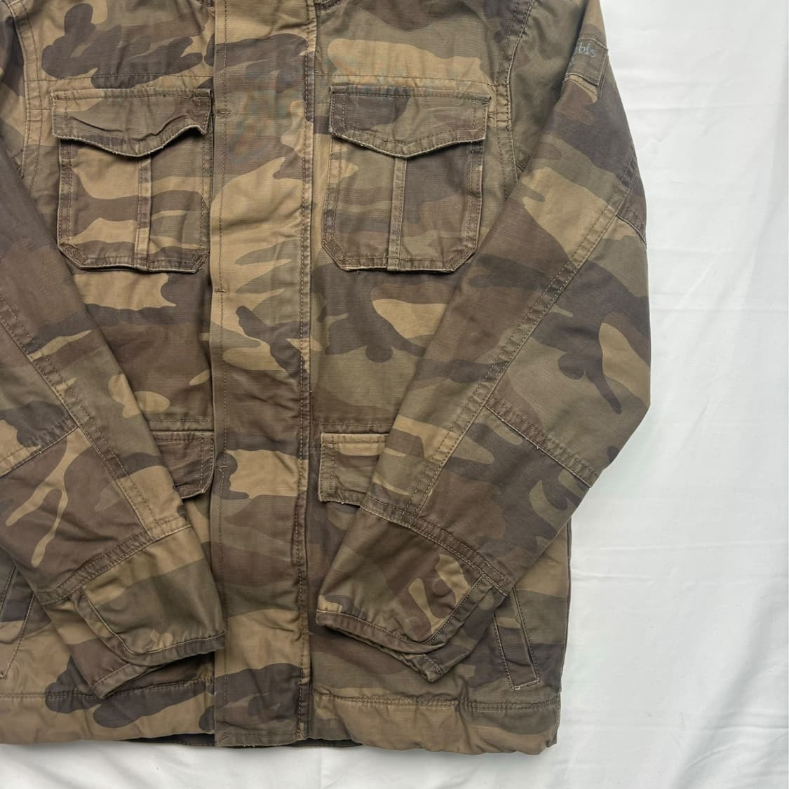 아베크롬비 카모플라쥬 야상 자켓 L 상품이미지3