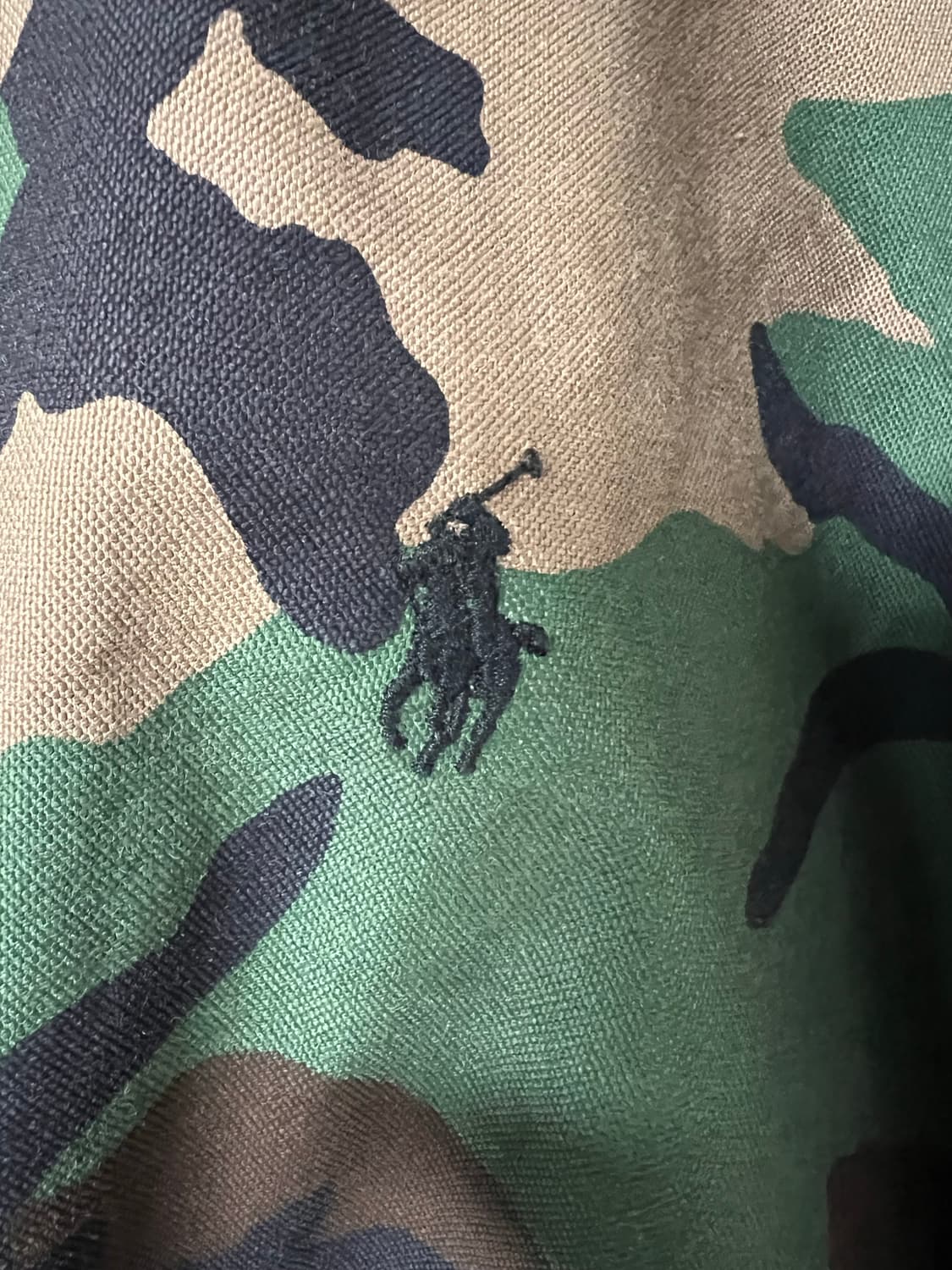 폴로 랄프로렌 카모 셔츠 XL 상품이미지2