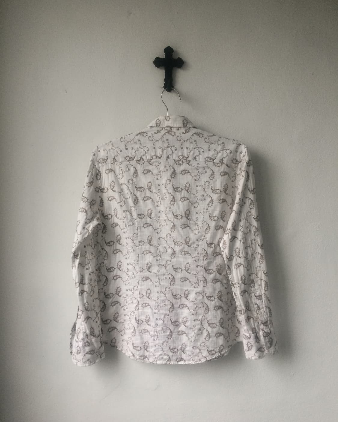 Epoca embroidery pattern shirt 상품이미지4