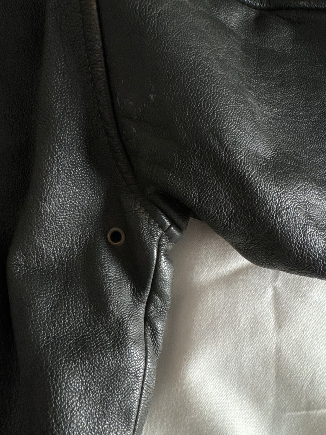 [M] 엘엘빈 ll bean a2 고트 레더 가죽자켓 상품이미지5