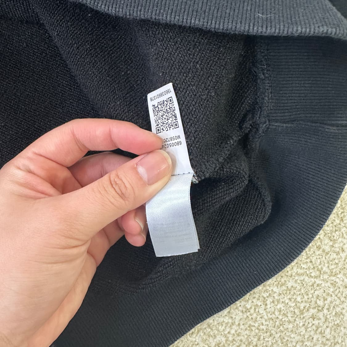 M 타미힐피거 크루넥 스웨트셔츠0323D 상품이미지3