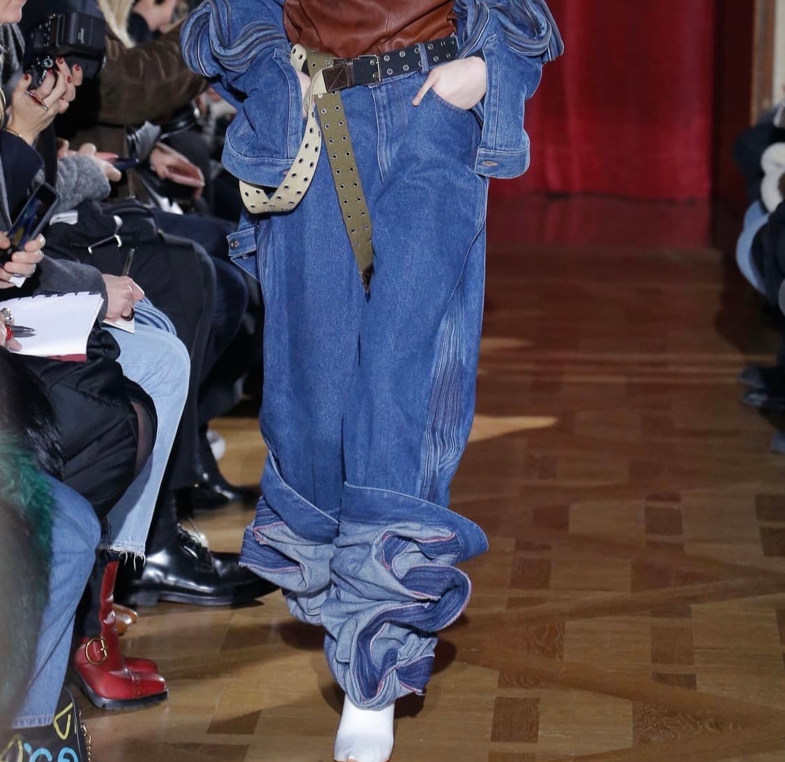 와이프로젝트 와이어 데님 팬츠 상품이미지1