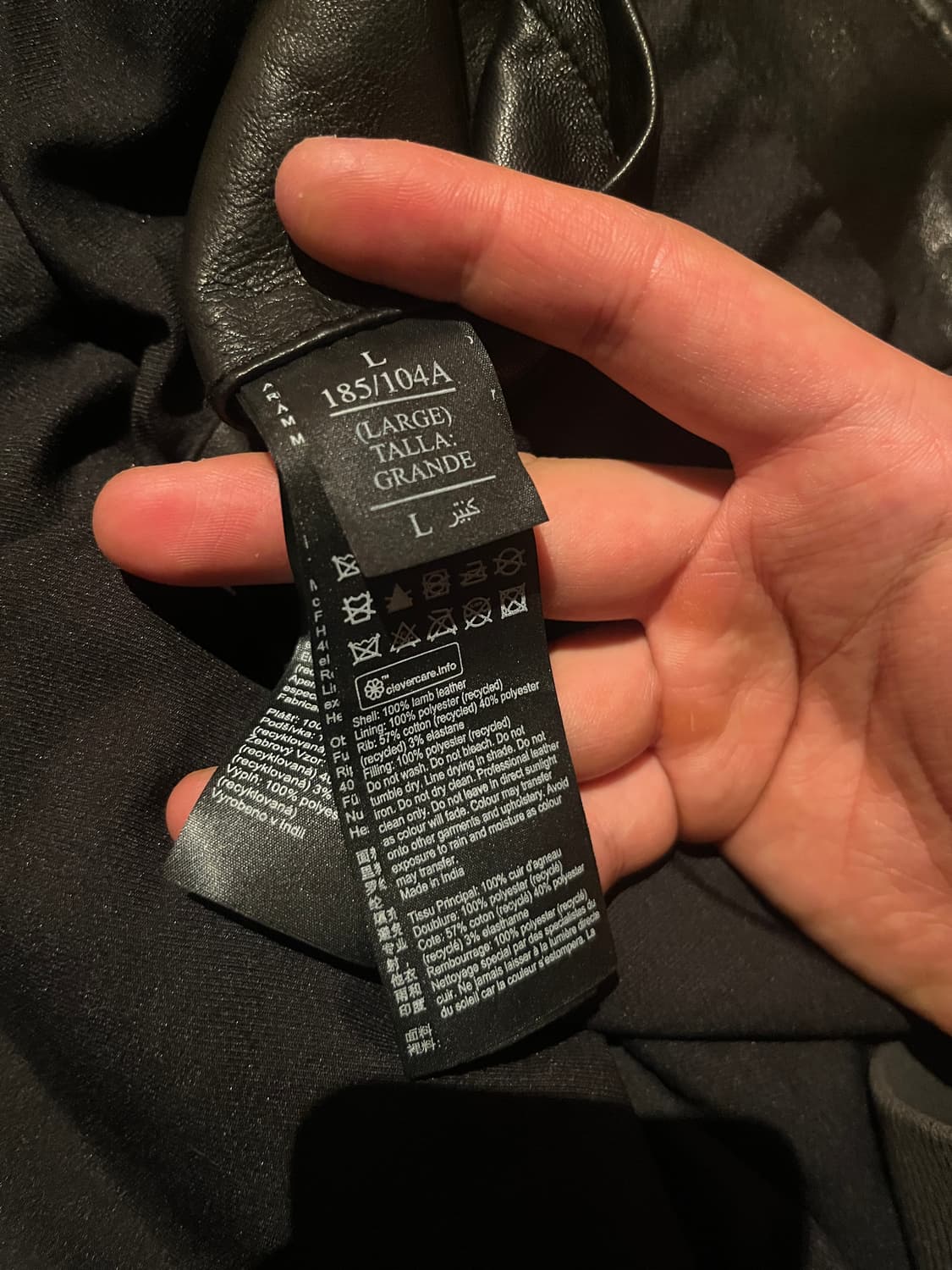 ALLSAINTS MERCER LEATHER PUFFER L 상품이미지4