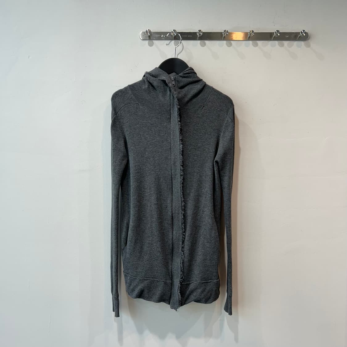 그런지 루즈핏 후드집업 상품이미지1