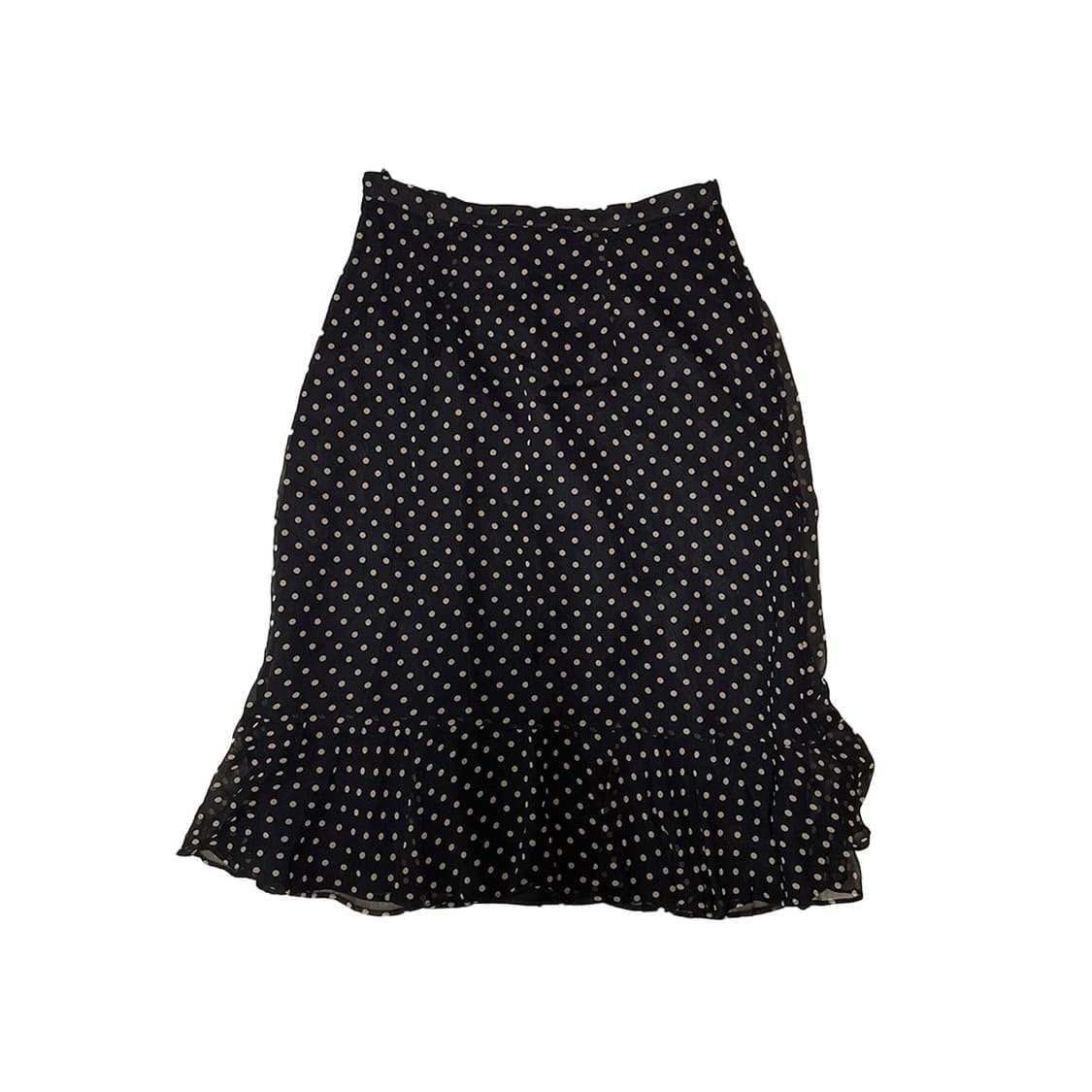 vintage layered dot skirt set 상품이미지1