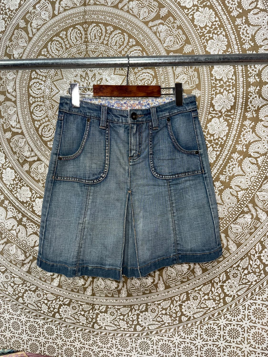 ESPRIT 빈티지 여성 데님 미디스커트  상품이미지3