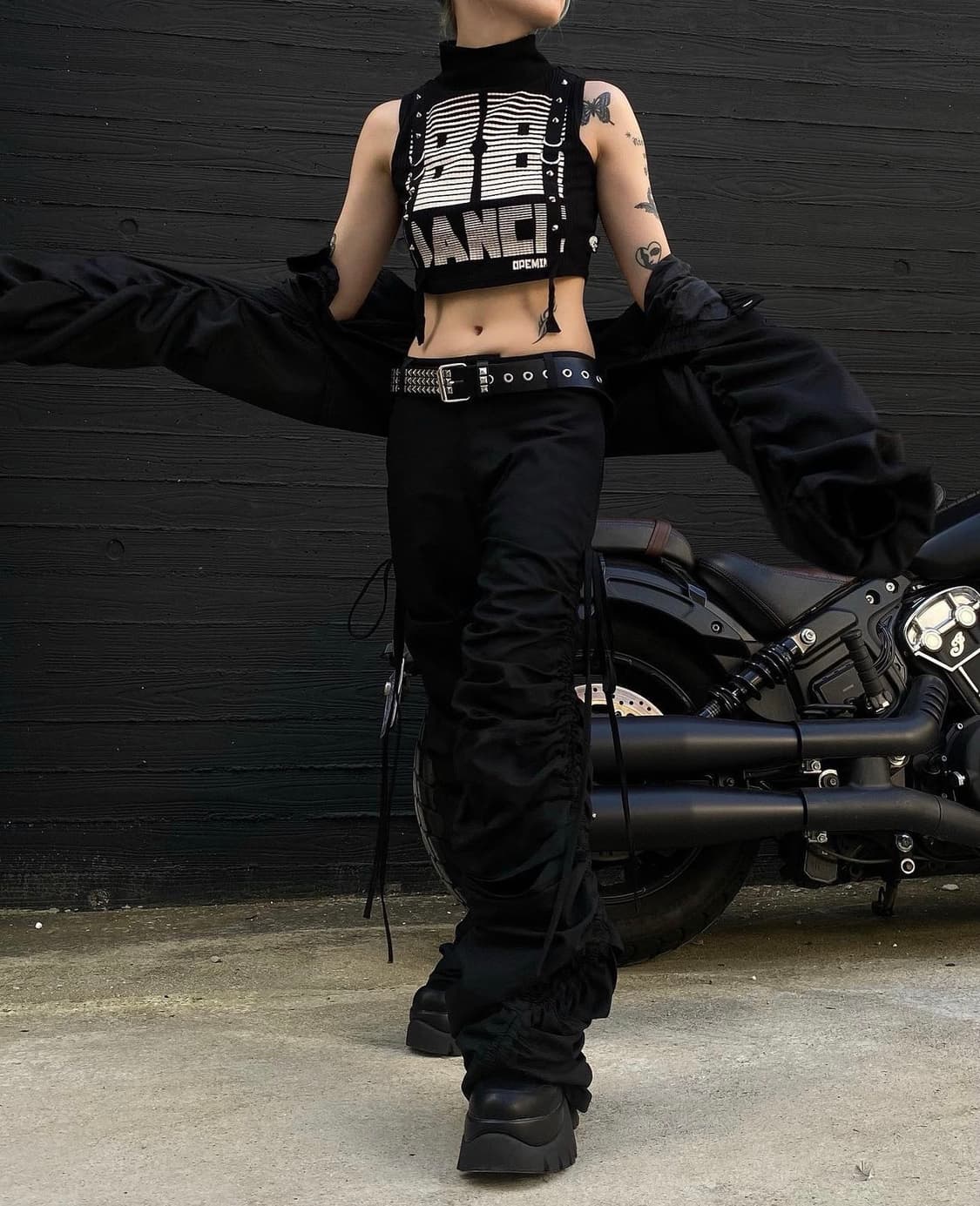punk stud sleevless 상품이미지3