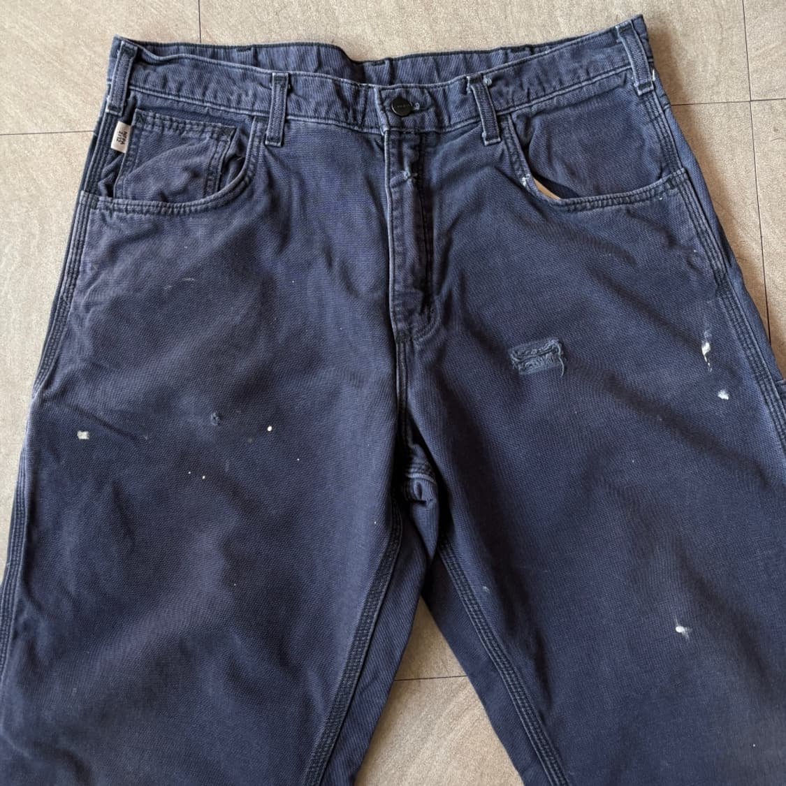 칼하트 오리지널 fr 네이비 카고 팬츠 상품이미지6
