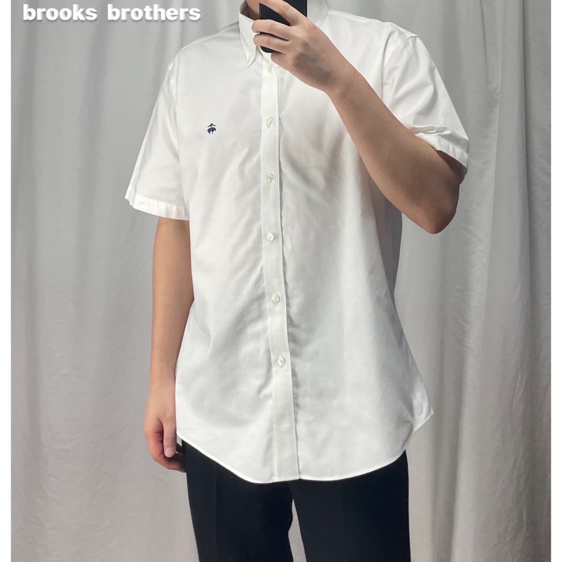 [L] 브룩스브라더스 반팔셔츠 (새상품급) 상품이미지2