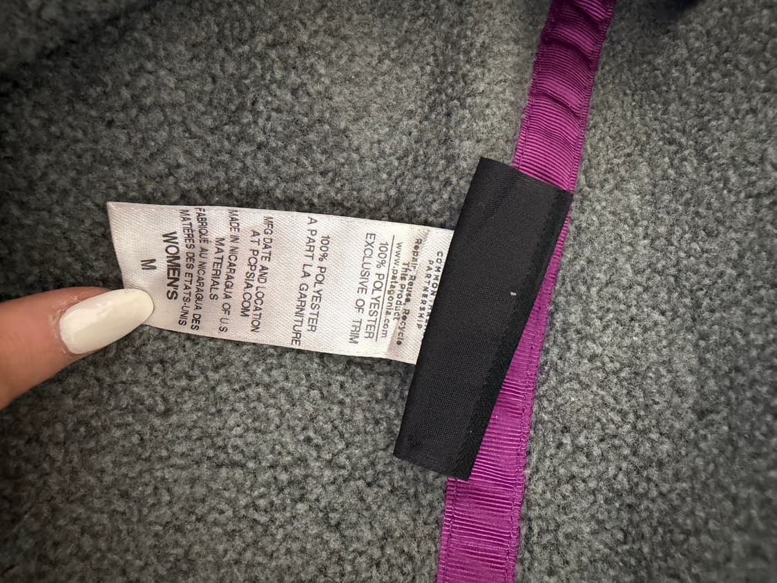 patagonia 파타고니아 신칠라 우먼 니켈 그레이 블 루M 상품이미지5