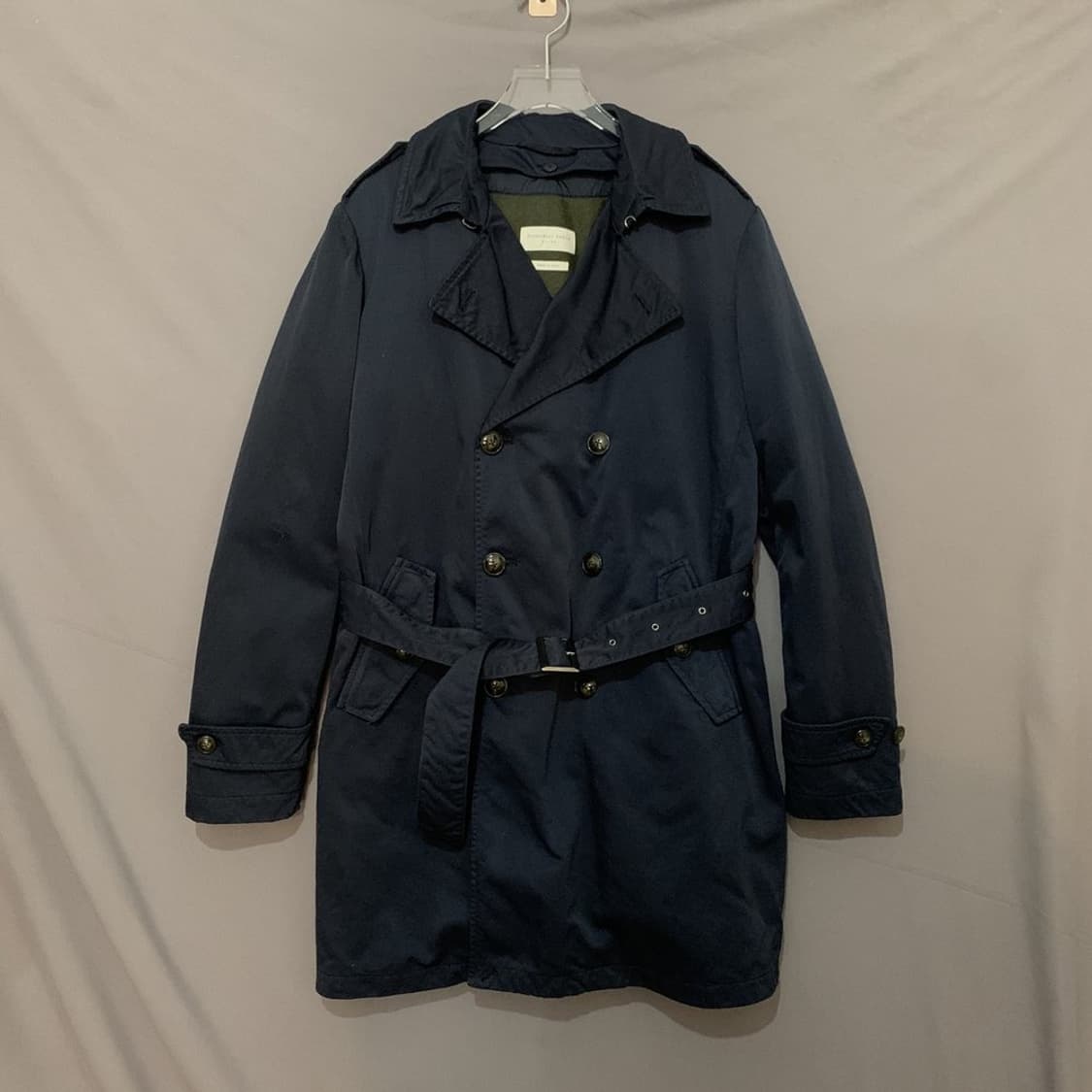 48 MIDA 도쿄 이태리 밀리터리 페디드 트렌치 파카 코트 상품이미지2