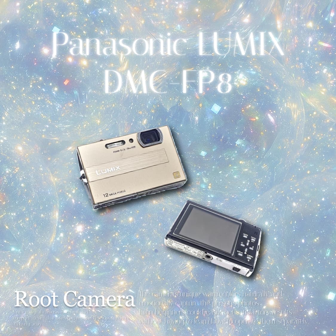 파나소닉 루믹스 DMC-FP8 빈티지 디카 디디털카메라 상품이미지1