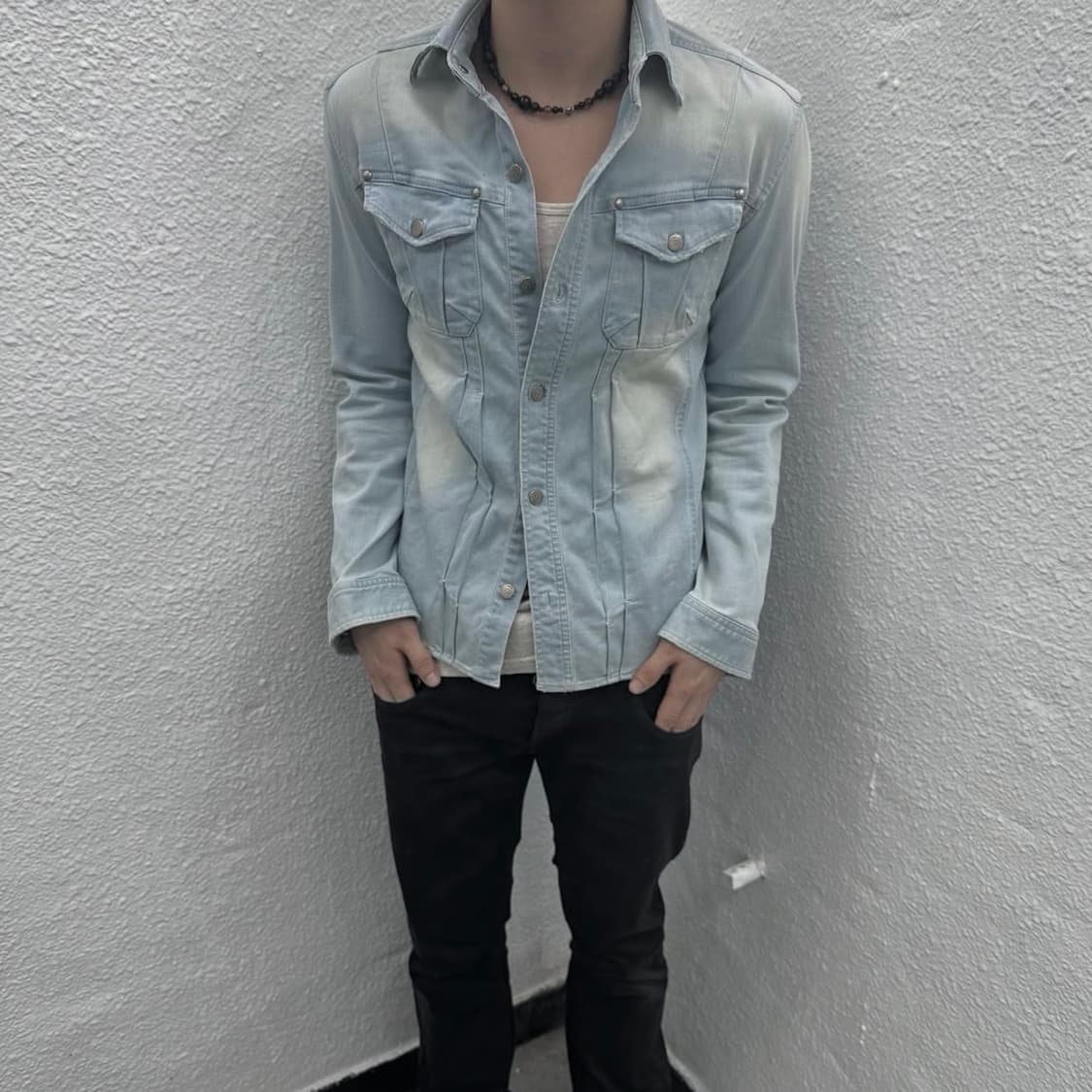 Tornado mart cloud washing denim jacket 상품이미지2