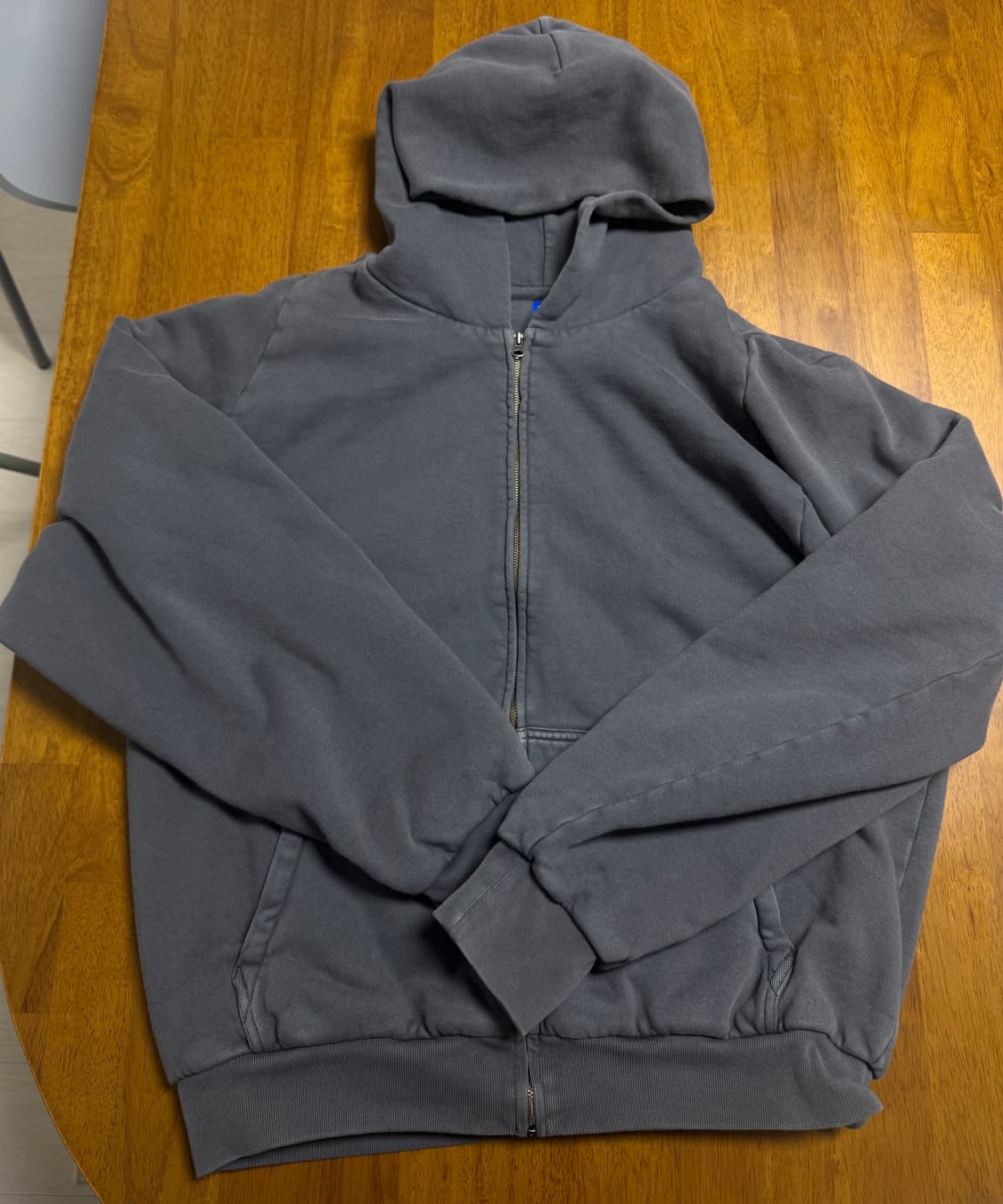 [L] 이지갭 후드집업 다크 그레이 상품이미지1