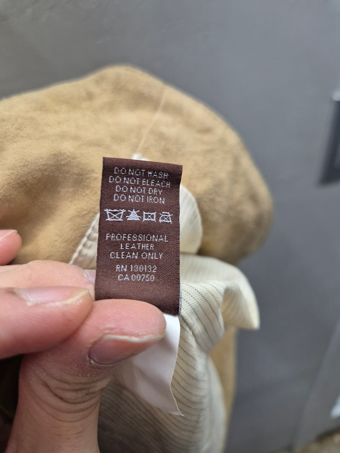 히키프리먼 스웨이드 베스트 M 상품이미지10