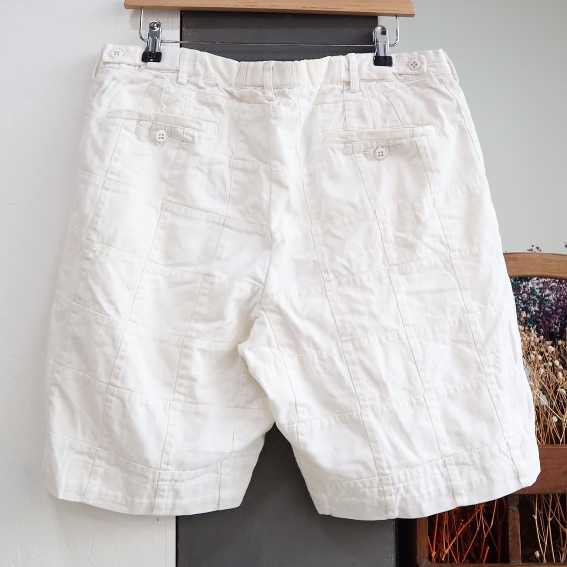 폴로 화이트 하프팬츠 상품이미지5