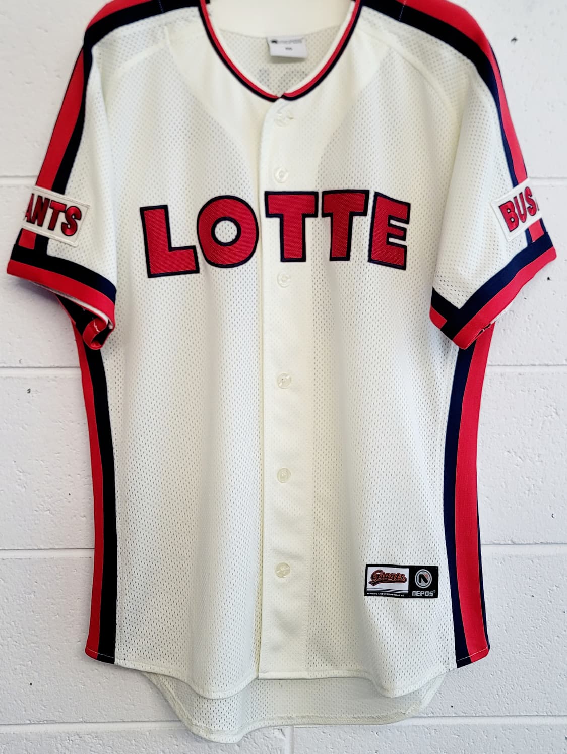 네포스(NEPOS) 롯데자이언츠 챔피언 유니폼(No.31 손아섭 마킹) 상품이미지4