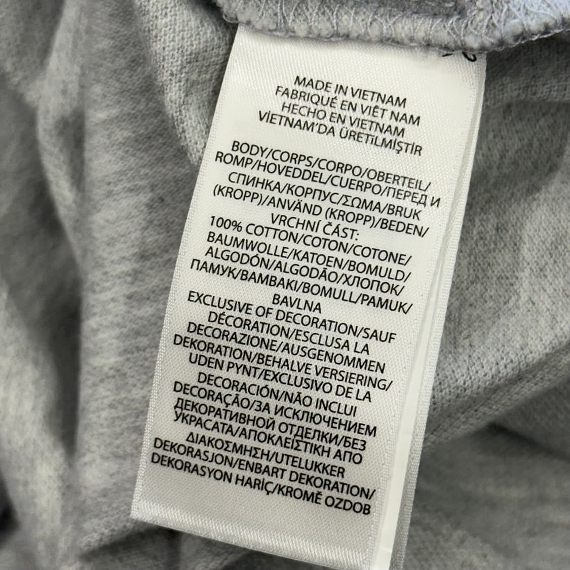 XL 폴로랄프로렌 그레이 카라 반팔 티셔츠 상품이미지5