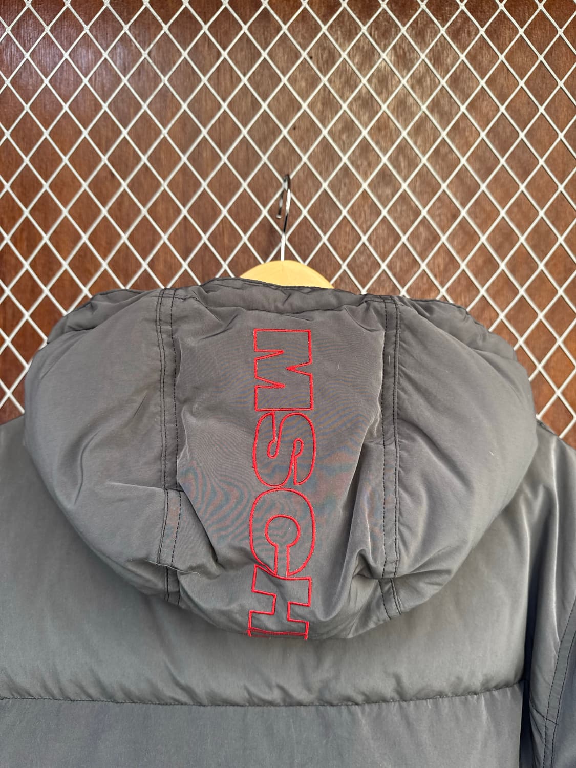 미스치프 MSCHF 푸퍼 패딩 덕다운 점퍼 그레이 M 상품이미지6